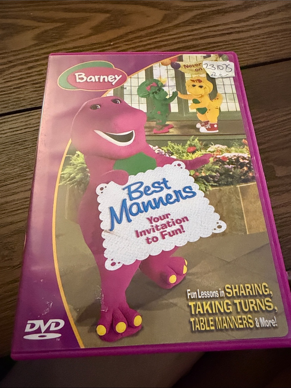 Barney DVD cover